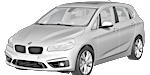 BMW F45 P0B52 Fault Code